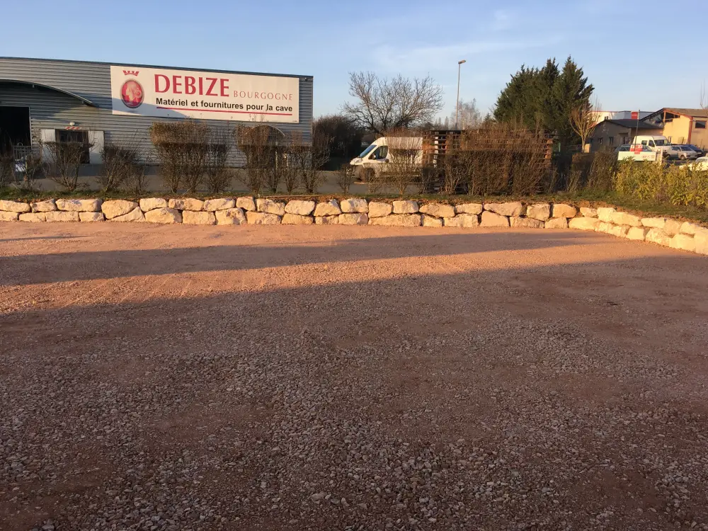 Soutènement, enrochement et gabion près de Mâcon (1)
